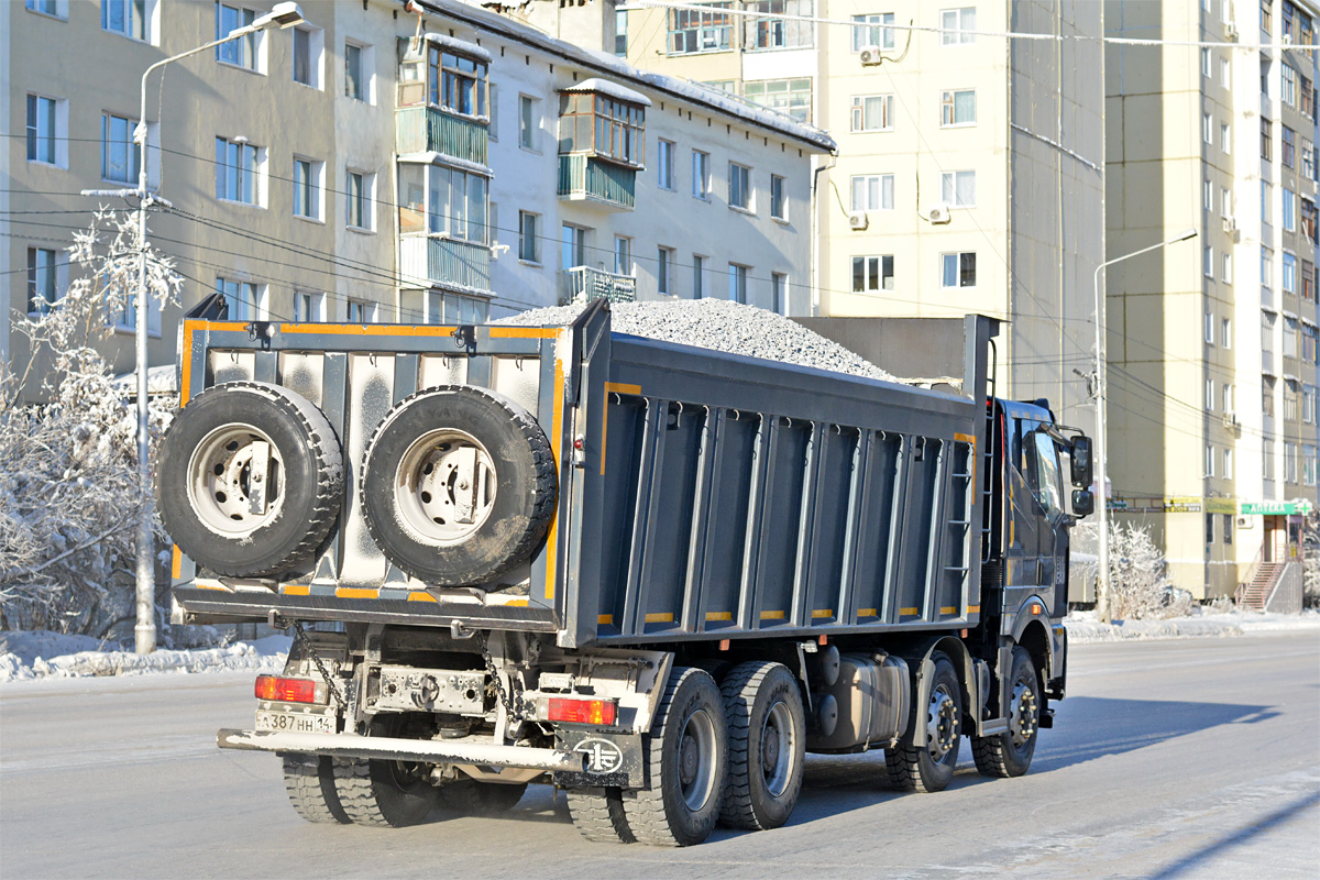 Саха (Якутия), № А 387 НН 14 — FAW J6 CA3310