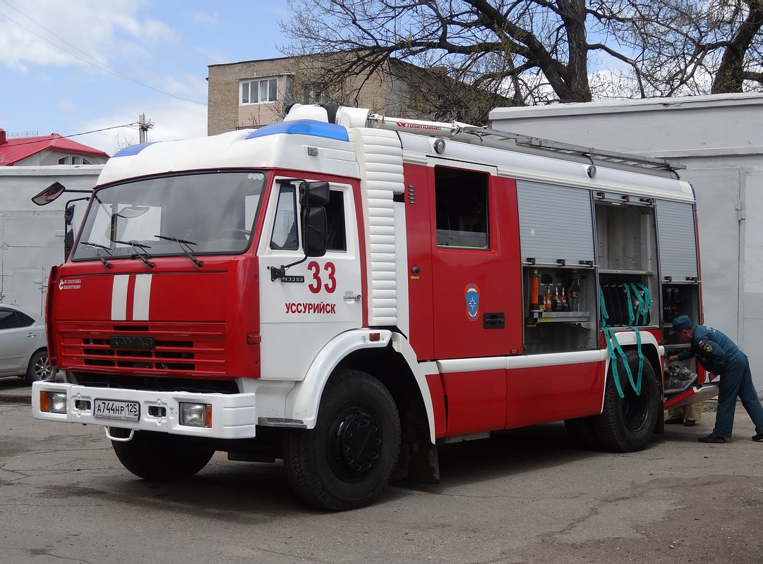 Приморский край, № А 744 НР 125 — КамАЗ-43253-A3(96)