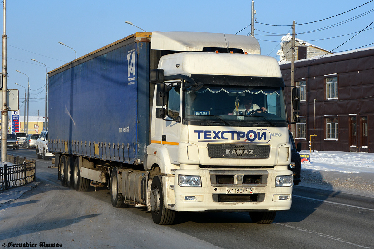 Татарстан, № А 119 ЕУ 716 — КамАЗ-5490-S5(87)