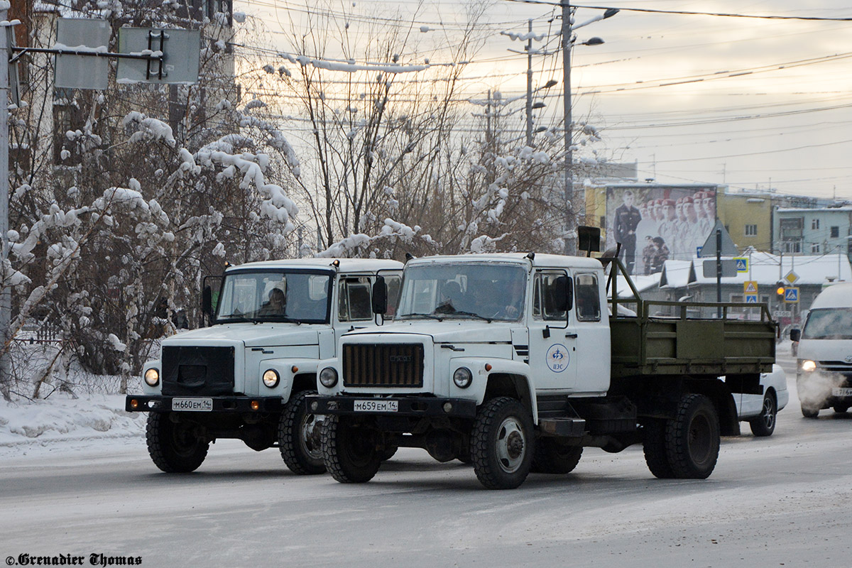 Саха (Якутия), № М 659 ЕМ 14 — ГАЗ-33086 «Земляк»