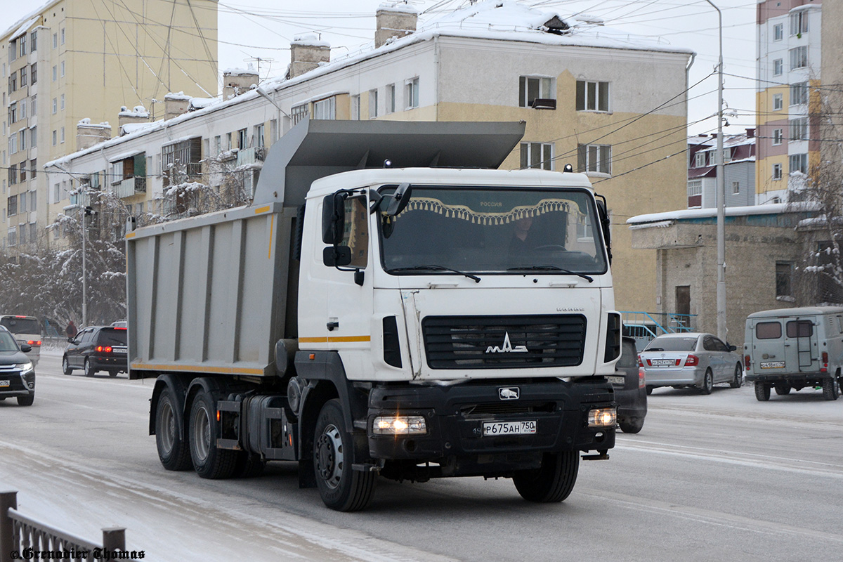 Саха (Якутия), № Р 675 АН 750 — МАЗ-6501H9