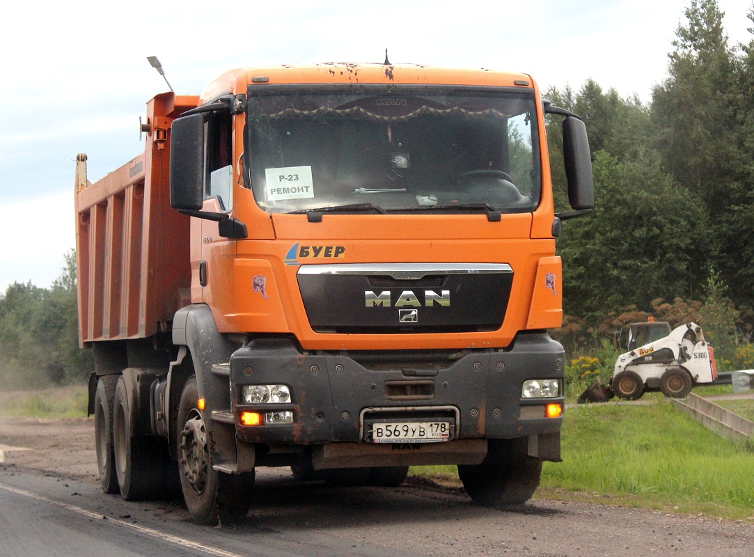 Санкт-Петербург, № В 569 УВ 178 — MAN TGS 33.350