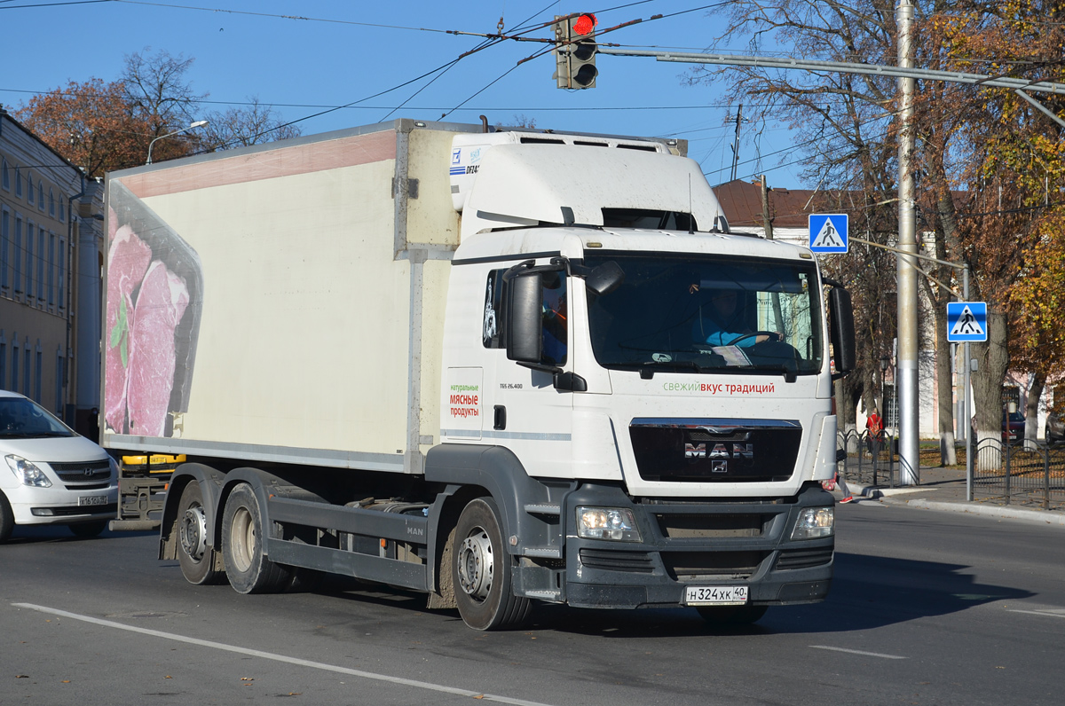 Калужская область, № Н 324 ХК 40 — MAN TGS 26.400