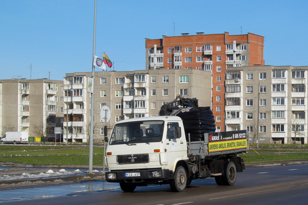 Литва, № KGA 437 — VW-MAN G90