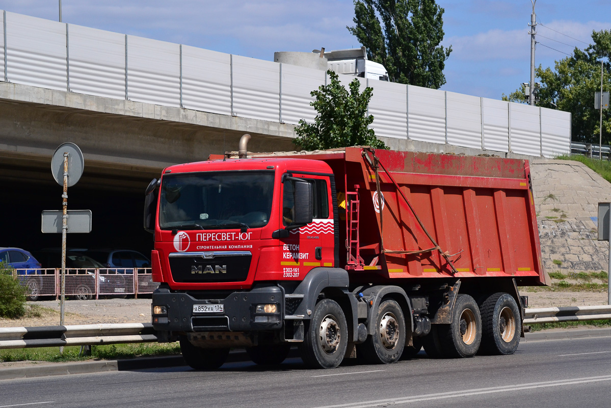 Волгоградская область, № А 852 ХА 134 — MAN TGS 41.400