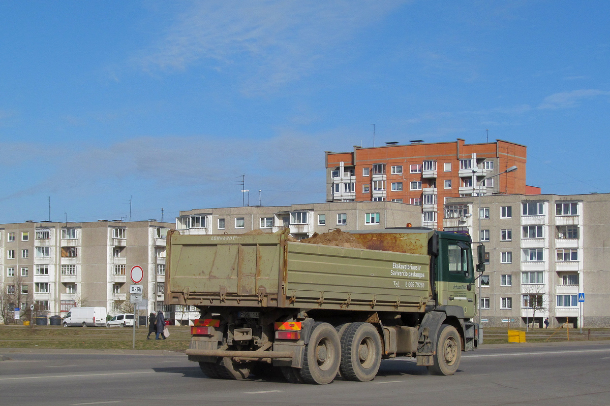 Литва, № FUN 145 — MAN F2000 (общая модель)