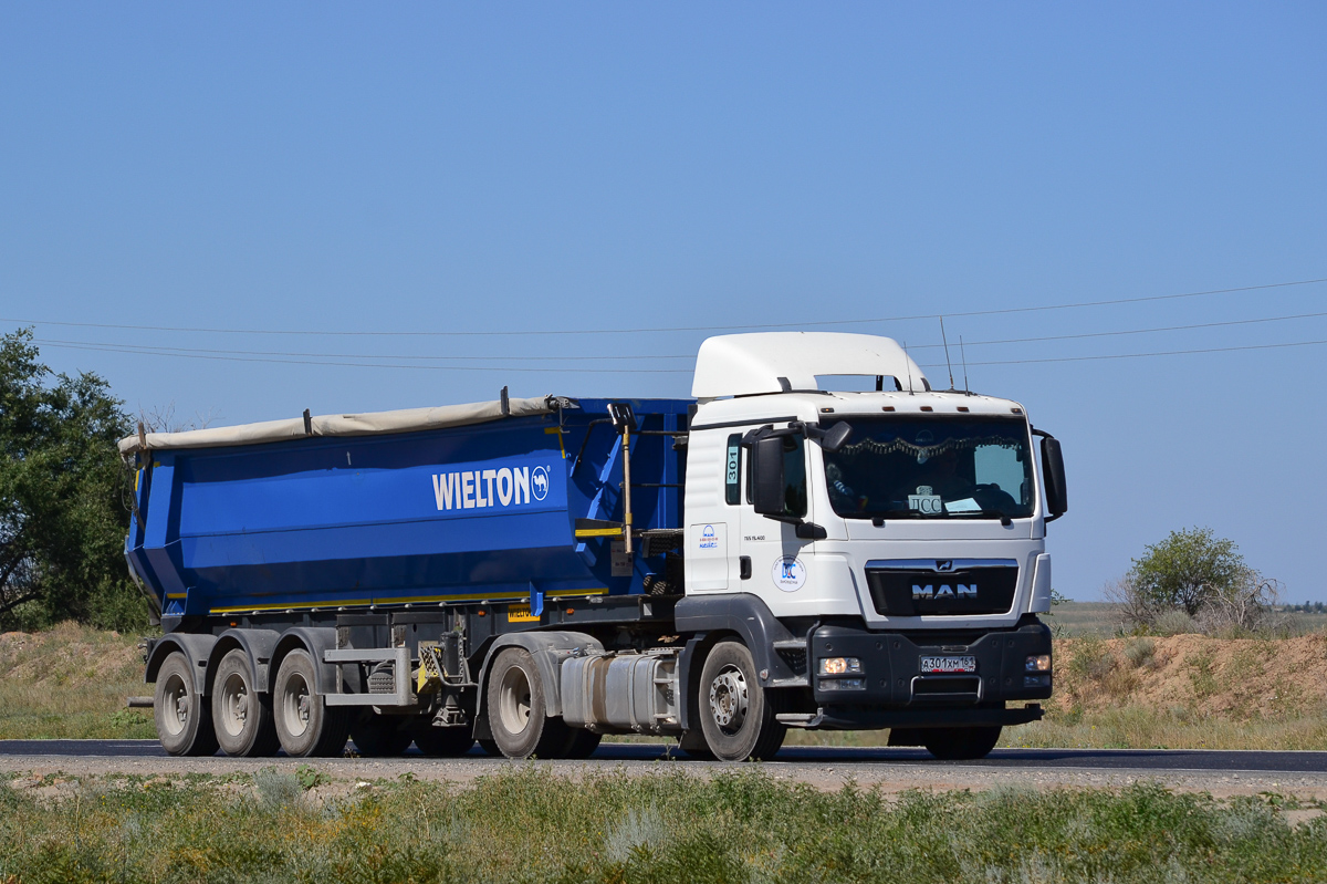 Волгоградская область, № А 301 ХМ 161 — MAN TGS 19.400