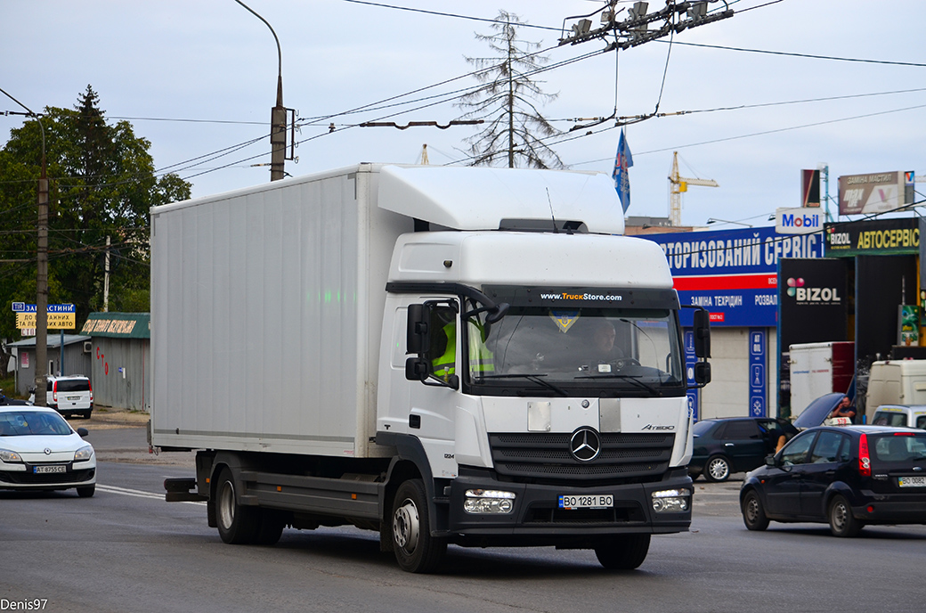 Тернопольская область, № ВО 1281 ВО — Mercedes-Benz Atego 1224