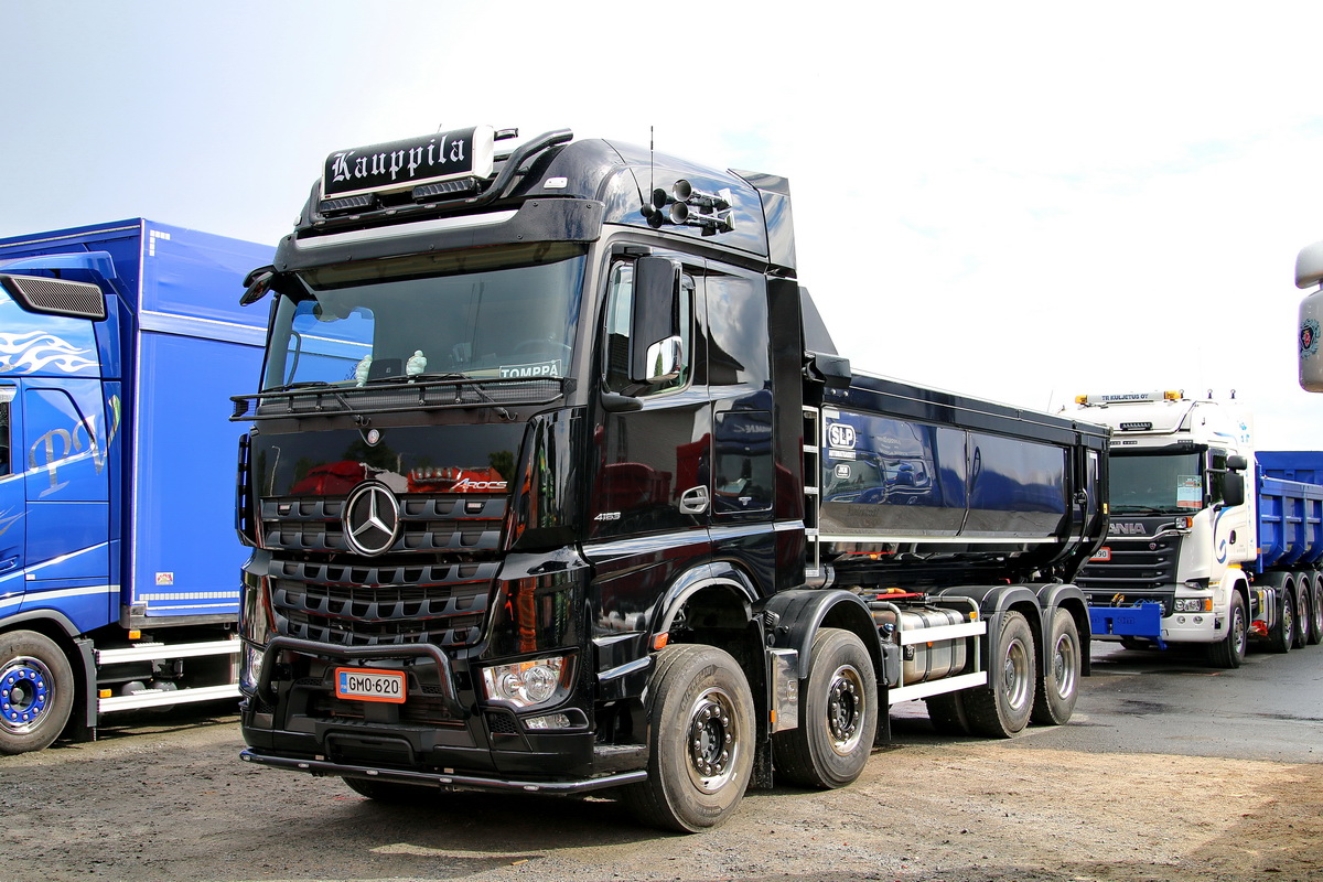 Финляндия, № GMO-620 — Mercedes-Benz Arocs (общ.м)
