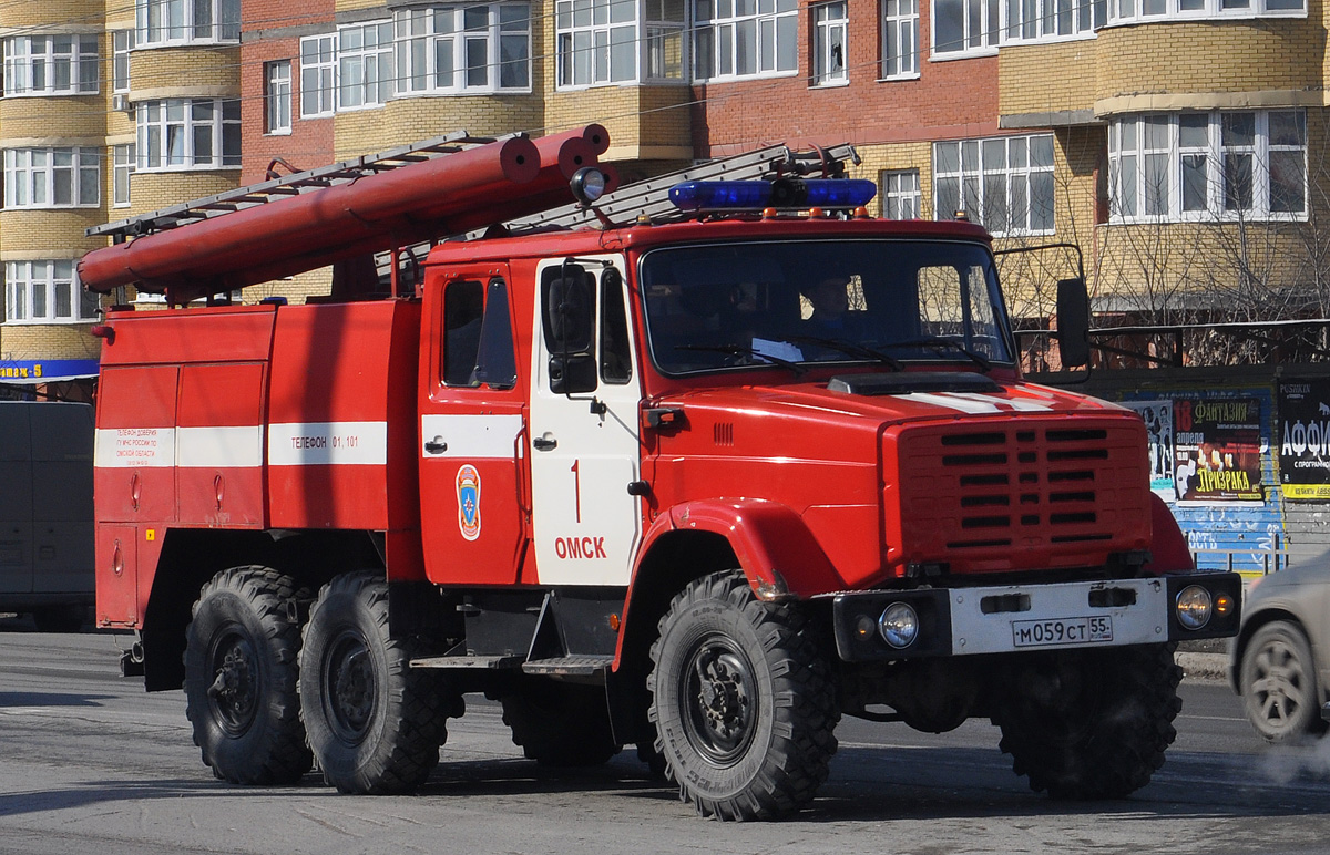 Омская область, № М 059 СТ 55 — ЗИЛ-4334 (УАМЗ)