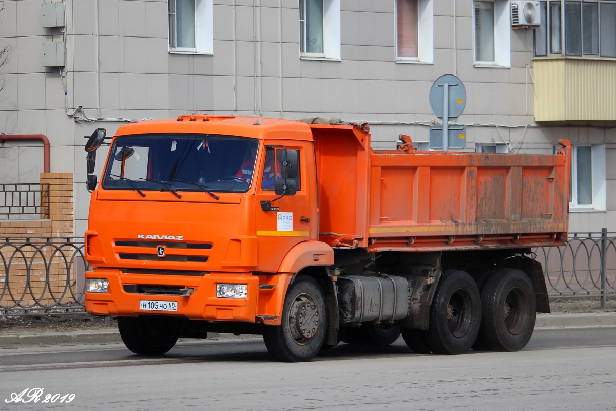 Тамбовская область, № Н 105 НО 68 — КамАЗ-65115-N3(78)