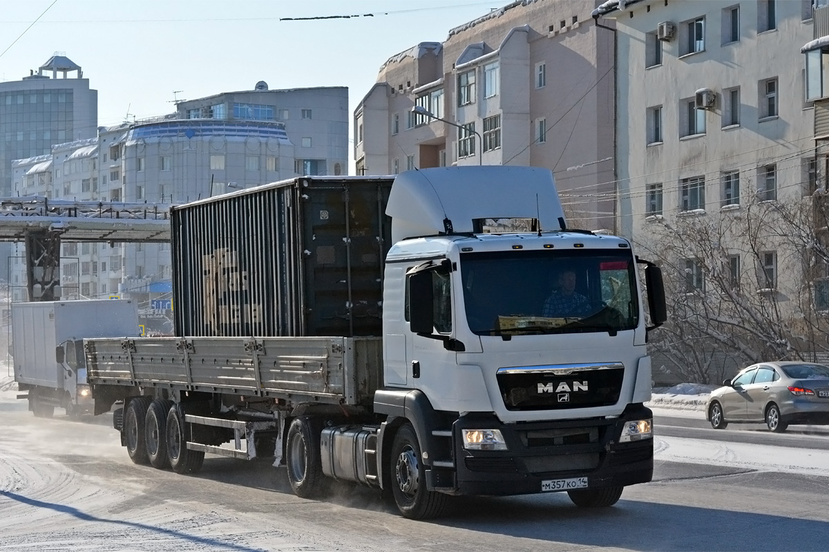 Саха (Якутия), № М 357 КО 14 — MAN TGS 19.400