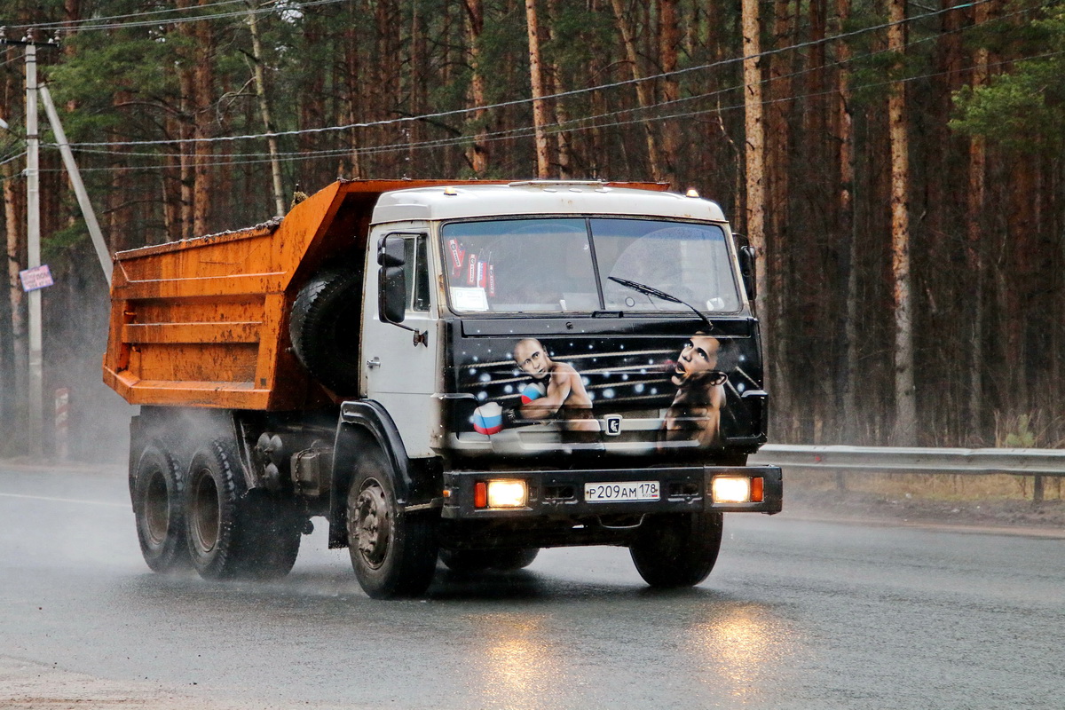 Санкт-Петербург, № Р 209 АМ 178 — КамАЗ-55111-02 [55111C]