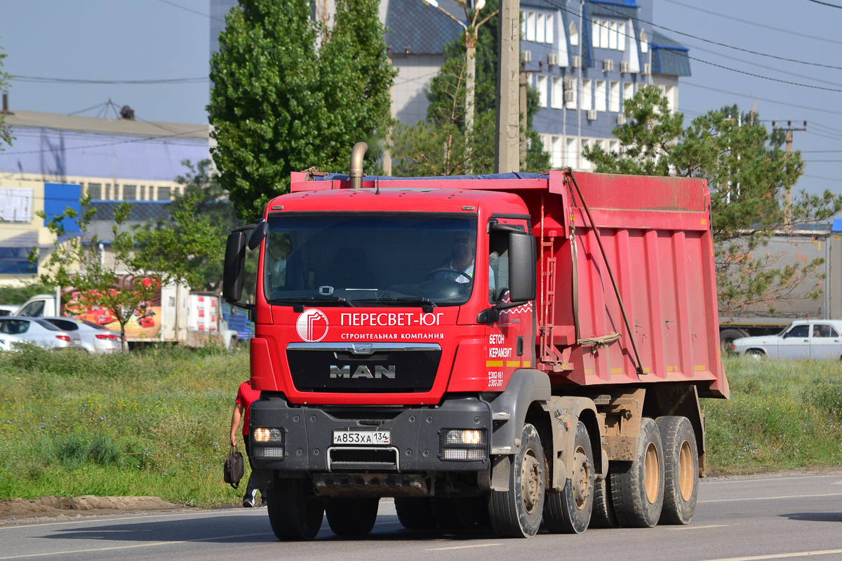 Волгоградская область, № А 853 ХА 134 — MAN TGS 41.440