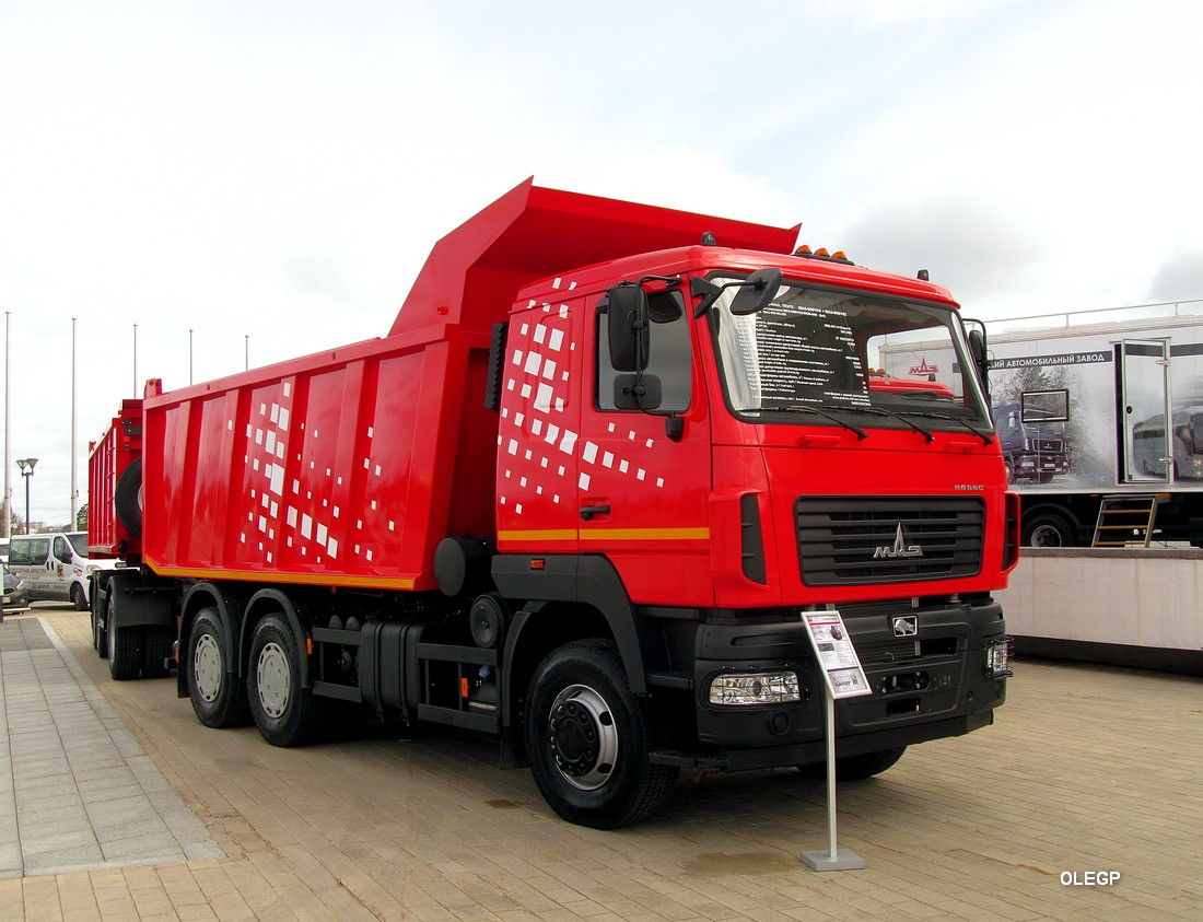 Минск, № (BY-7) Б/Н 0109 — МАЗ-650128; Минск — Новые автомобили МАЗ; Минск — Выставка "BUDEXPO-2019"
