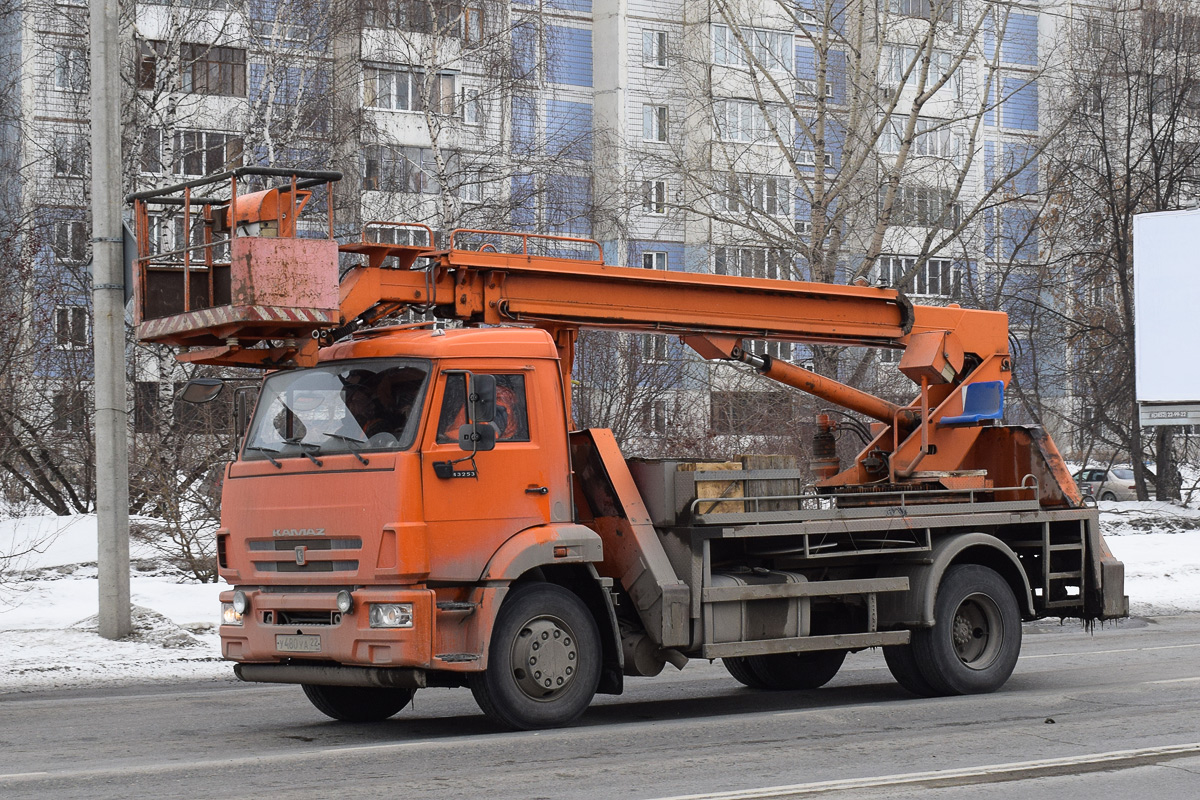 Алтайский край, № У 480 УА 22 — КамАЗ-43253-C4(25)