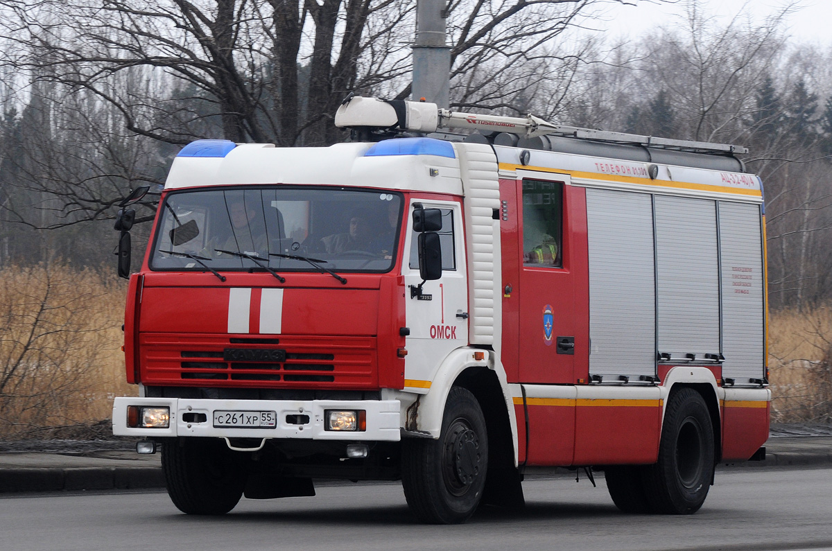 Омская область, № С 261 ХР 55 — КамАЗ-43253-A3(96)