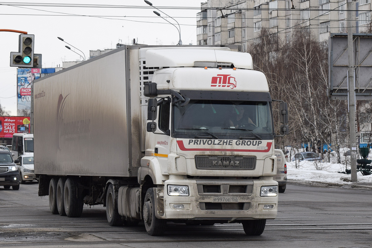 Нижегородская область, № Р 997 ОЕ 152 — КамАЗ-5490-S5(87)