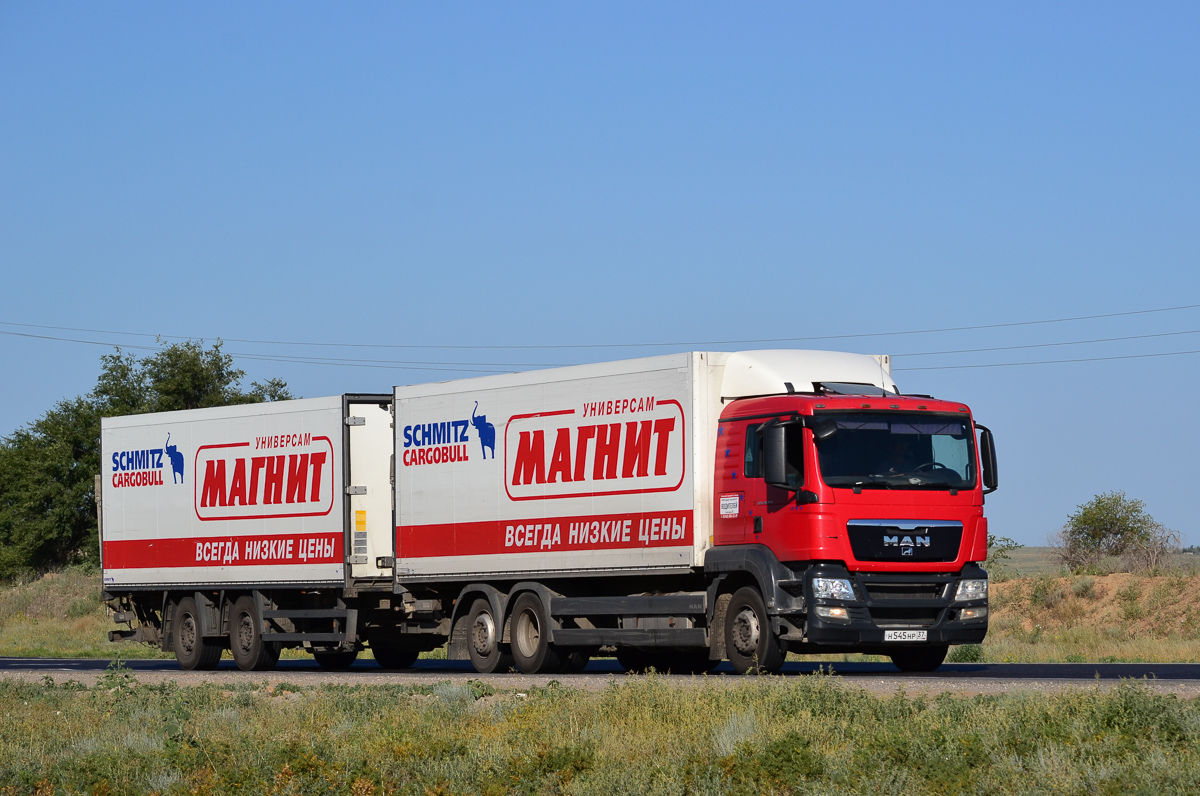 Волгоградская область, № Н 545 НР 37 — MAN TGS 26.350