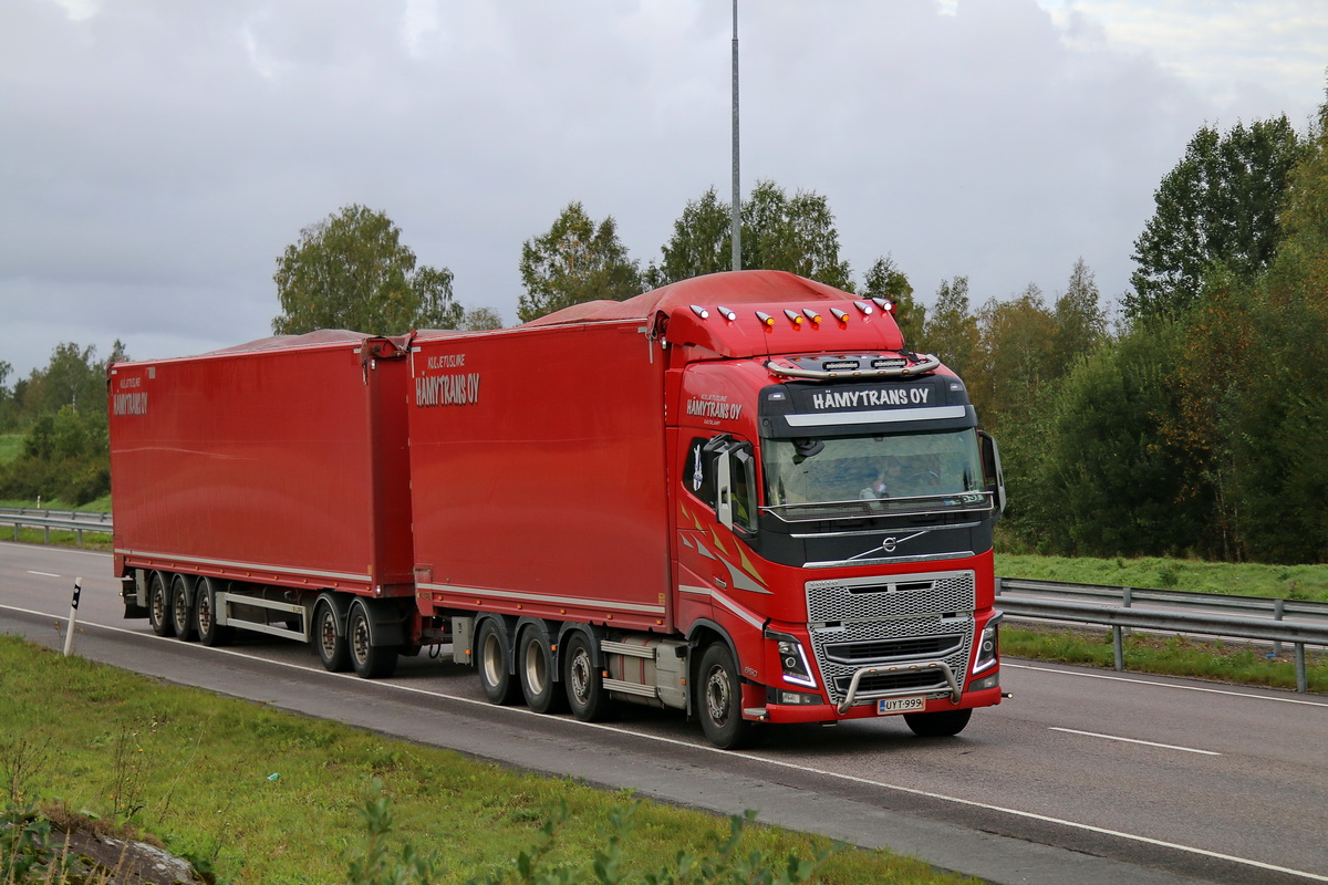 Финляндия, № UYT-999 — Volvo ('2012) FH16.650