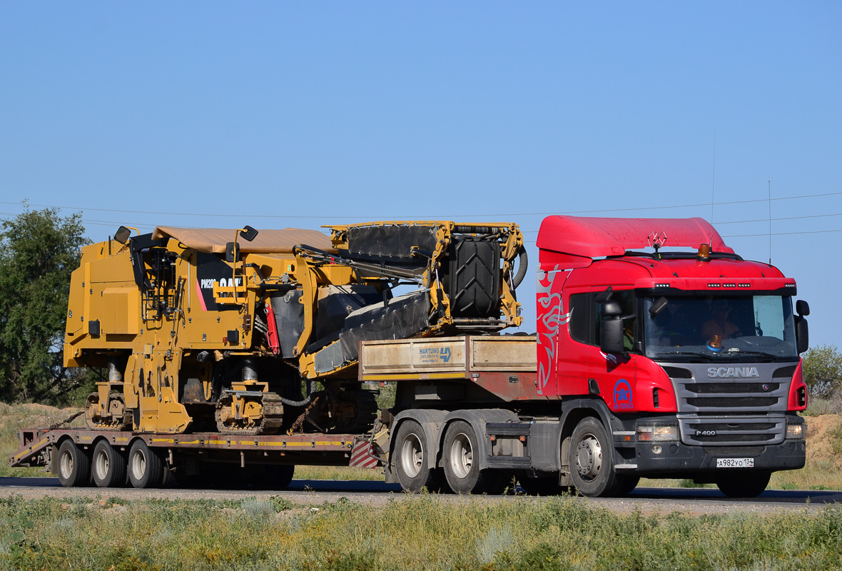 Волгоградская область, № А 982 УО 134 — Scania ('2004) P400