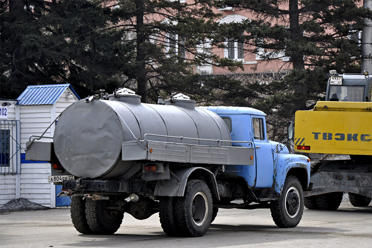 Алтайский край, № А 804 ЕР 22 — ЗИЛ-130 (общая модель)