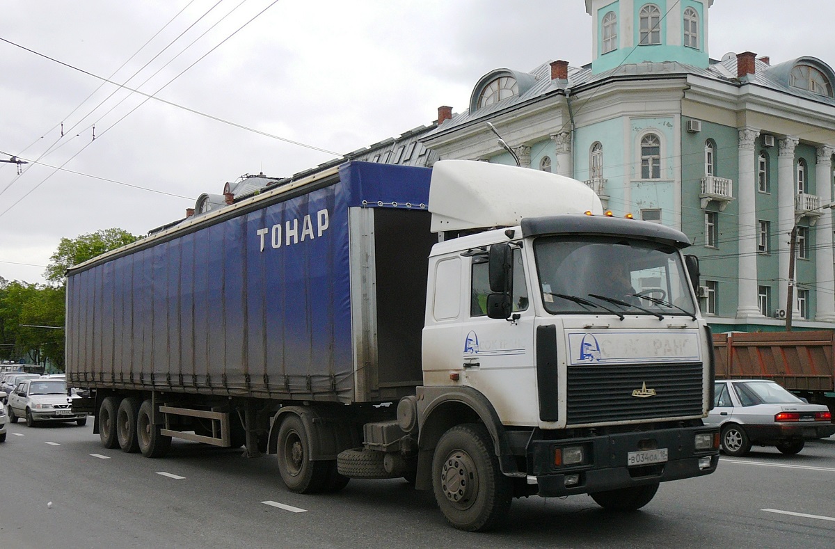 Удмуртия, № В 034 ОА 18 — МАЗ-543205