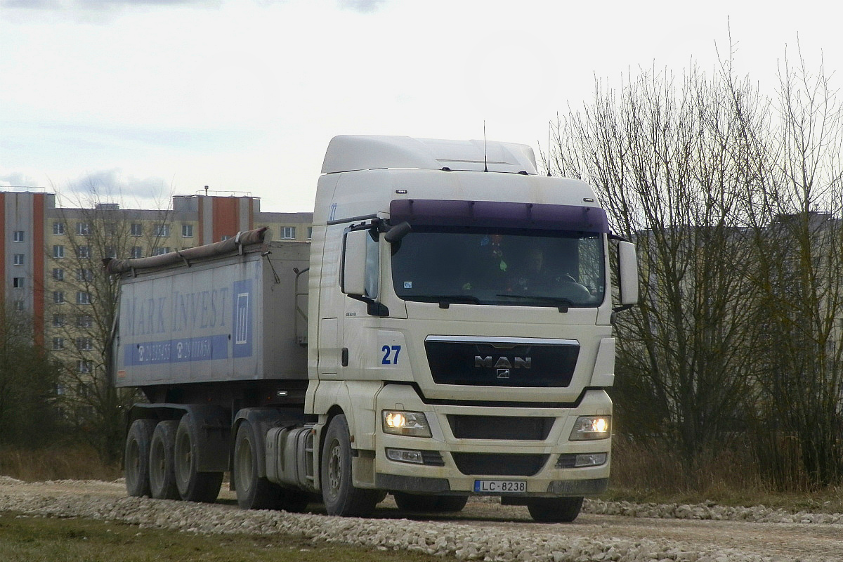 Латвия, № 27 — MAN TGX ('2007) 18.440