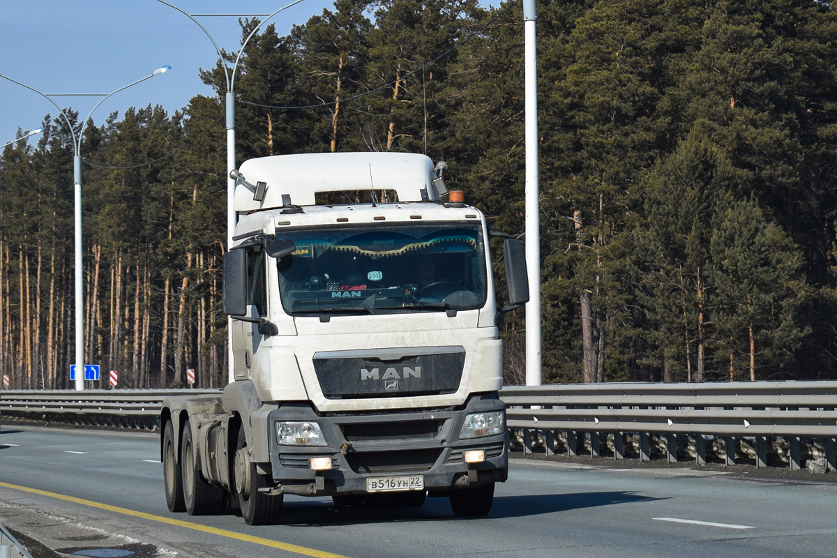 Алтайский край, № В 516 УН 22 — MAN TGS 26.440