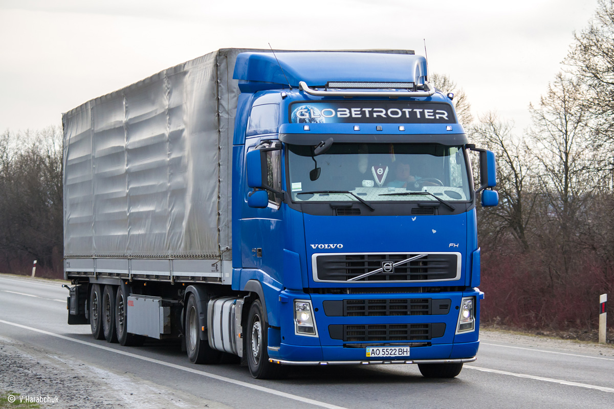 Закарпатская область, № АО 5522 ВН — Volvo ('2002) FH12.440