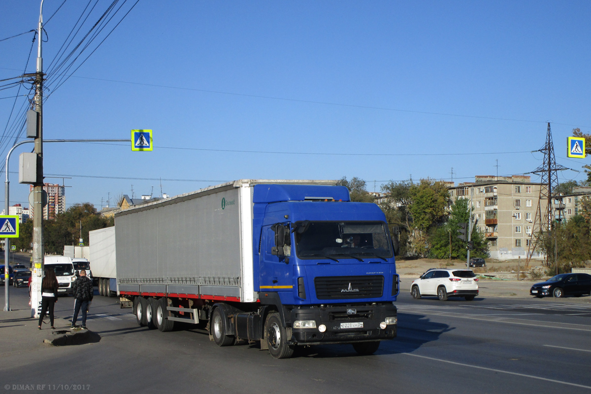 Волгоградская область, № С 228 ХМ 34 — МАЗ-544018