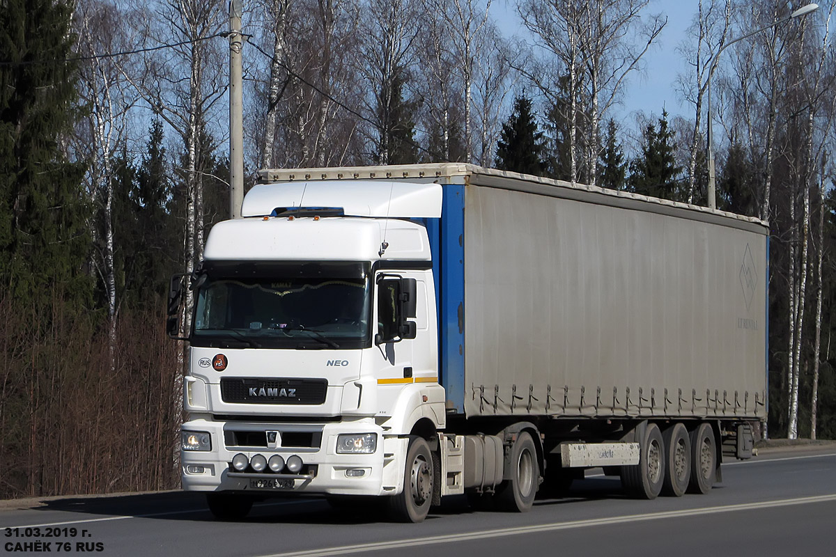 Архангельская область, № М 926 РУ 29 — КамАЗ-5490-S5(87)