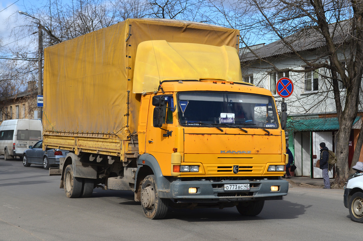 Калужская область, № О 773 ВС 40 — КамАЗ-4308-A3(96)