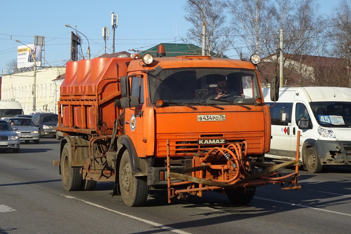 Ярославская область, № В 434 РО 76 — КамАЗ-43253-A3(96)