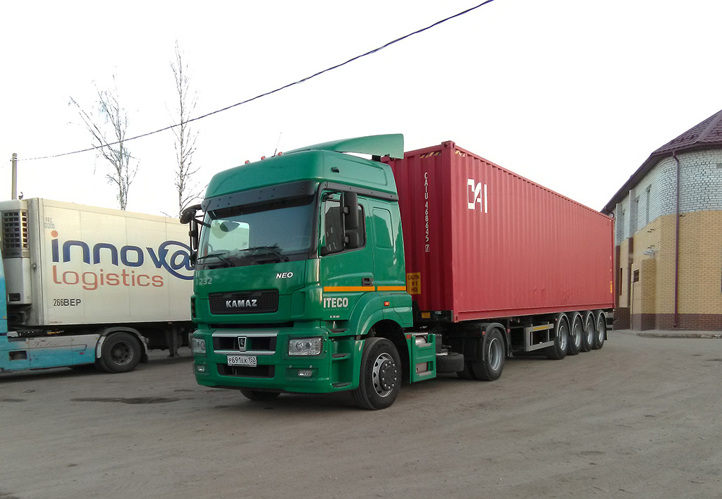 Нижегородская область, № 1232 — КамАЗ-5490-S5(87)