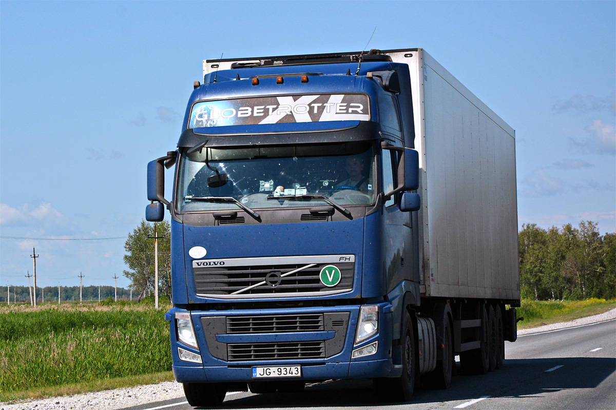 Латвия, № JG-9343 — Volvo ('2008) FH.460