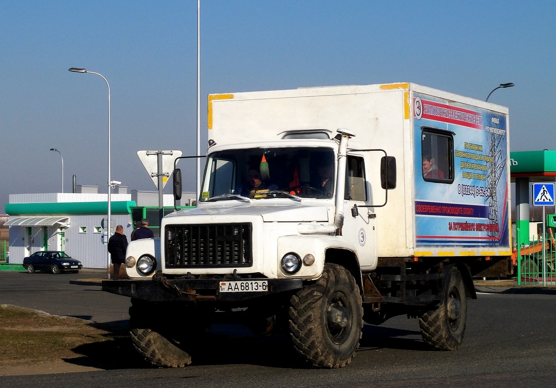Могилёвская область, № АА 6813-6 — ГАЗ-33081 «Садко»