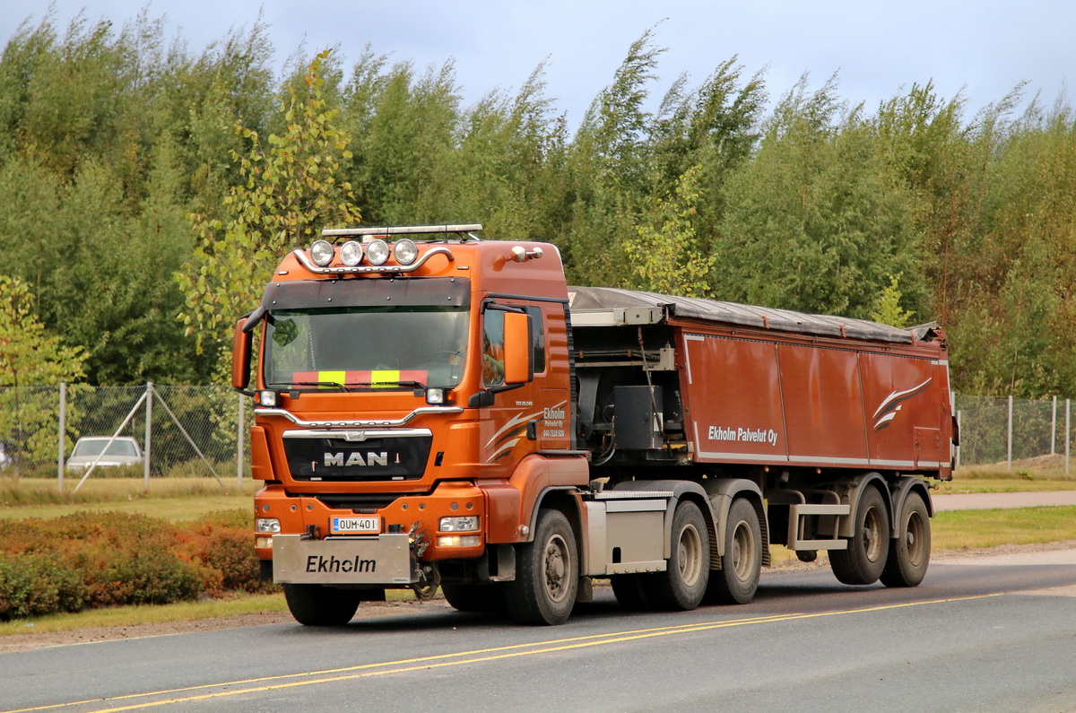 Финляндия, № OUM-401 — MAN TGS 26.540