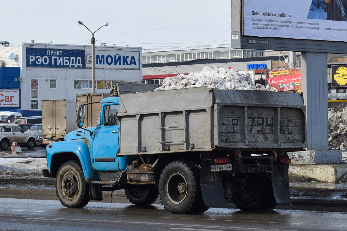 Алтайский край, № Р 734 КС 22 — ЗИЛ-495810