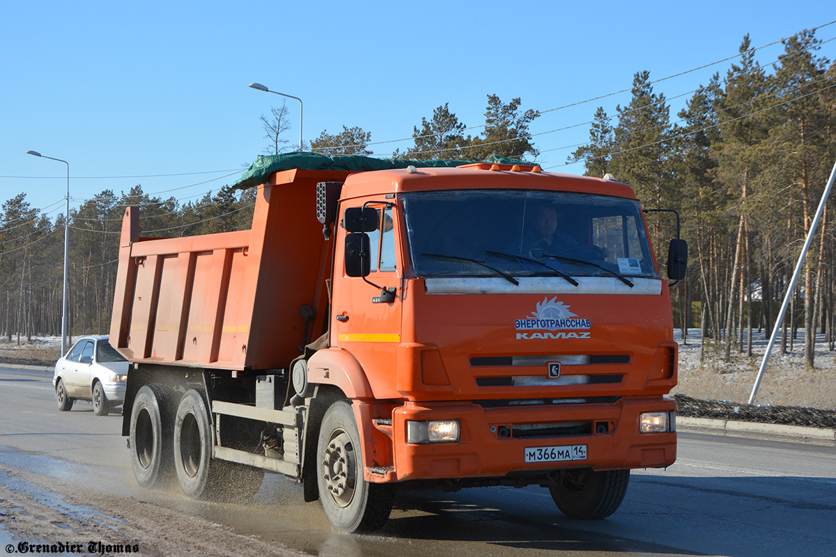 Саха (Якутия), № М 366 МА 14 — КамАЗ-65115-L4(19)