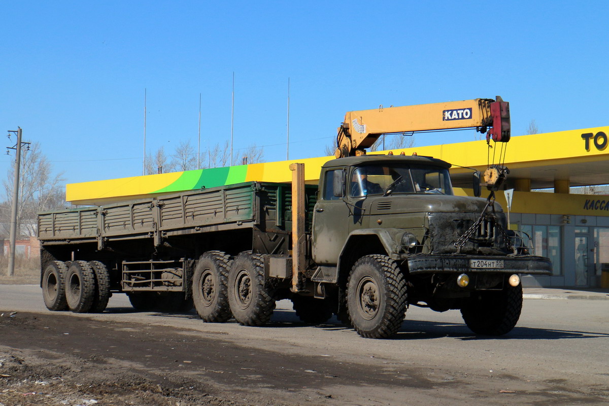 Омская область, № Т 204 НТ 55 — ЗИЛ-131 (общая модель)