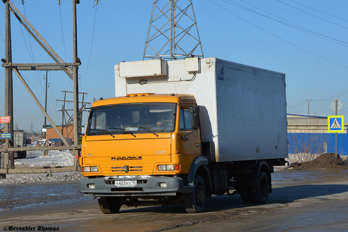 Саха (Якутия), № У 403 КХ 14 — КамАЗ-4308-H3(99)
