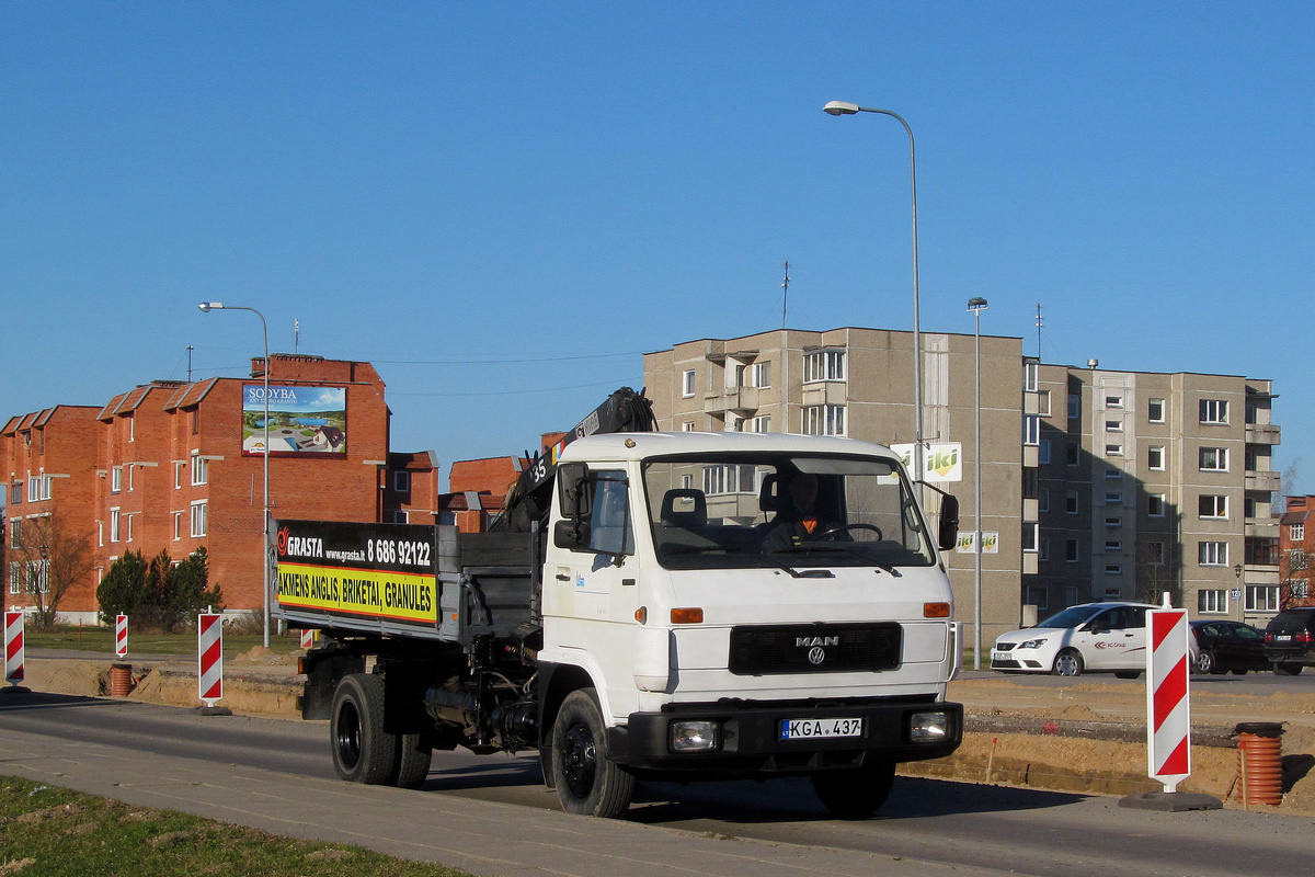 Литва, № KGA 437 — VW-MAN G90