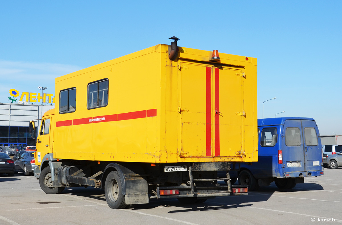 Санкт-Петербург, № В 929 АО 178 — КамАЗ-4308-H3(99)