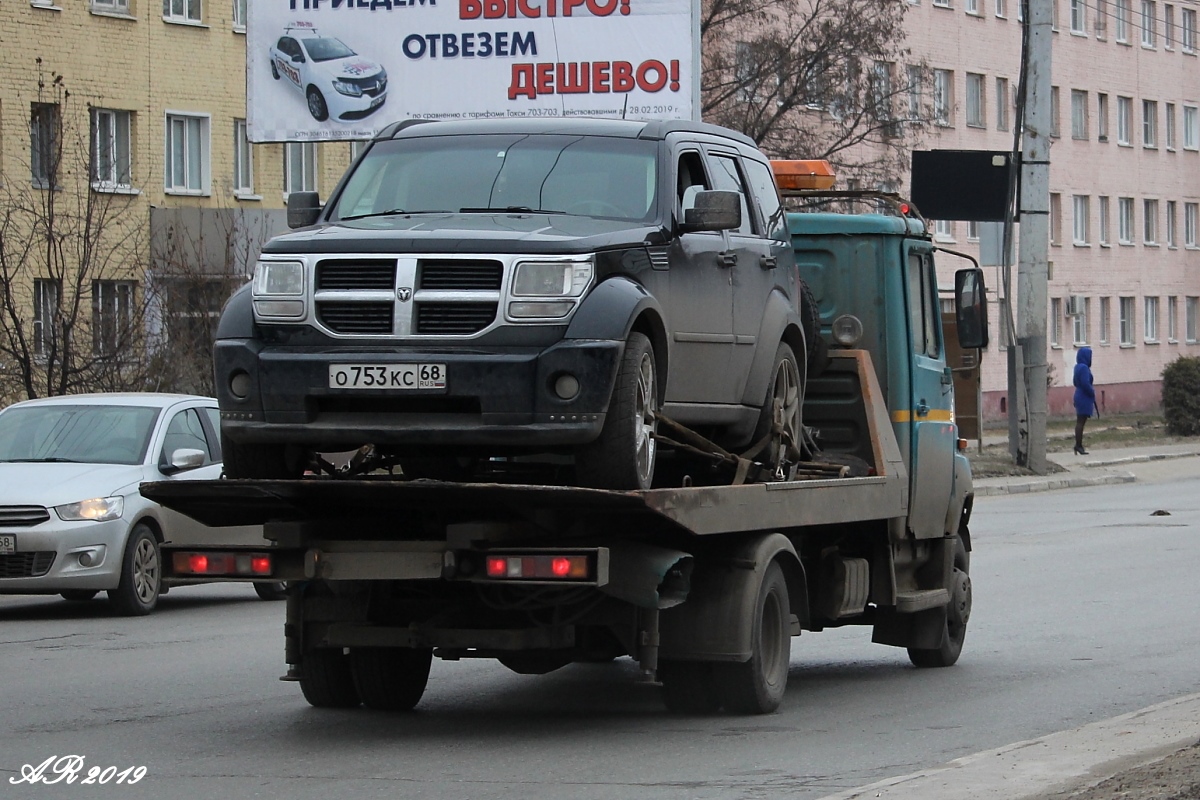 Тамбовская область, № (68) Б/Н 0142 — ЗИЛ-5301 "Бычок"(общая модель); Тамбовская область — Автомобили с нечитаемыми на фото номерами