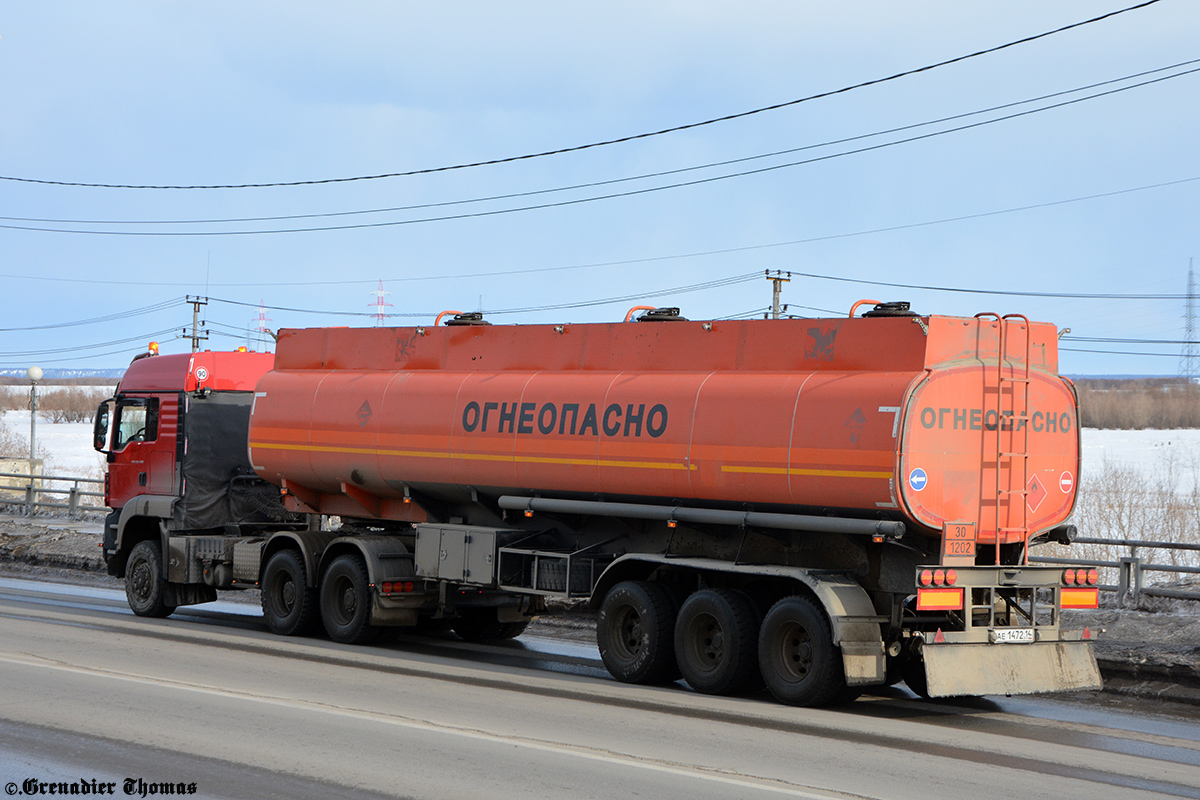 Саха (Якутия), № К 656 КР 14 — MAN TGS 33.430