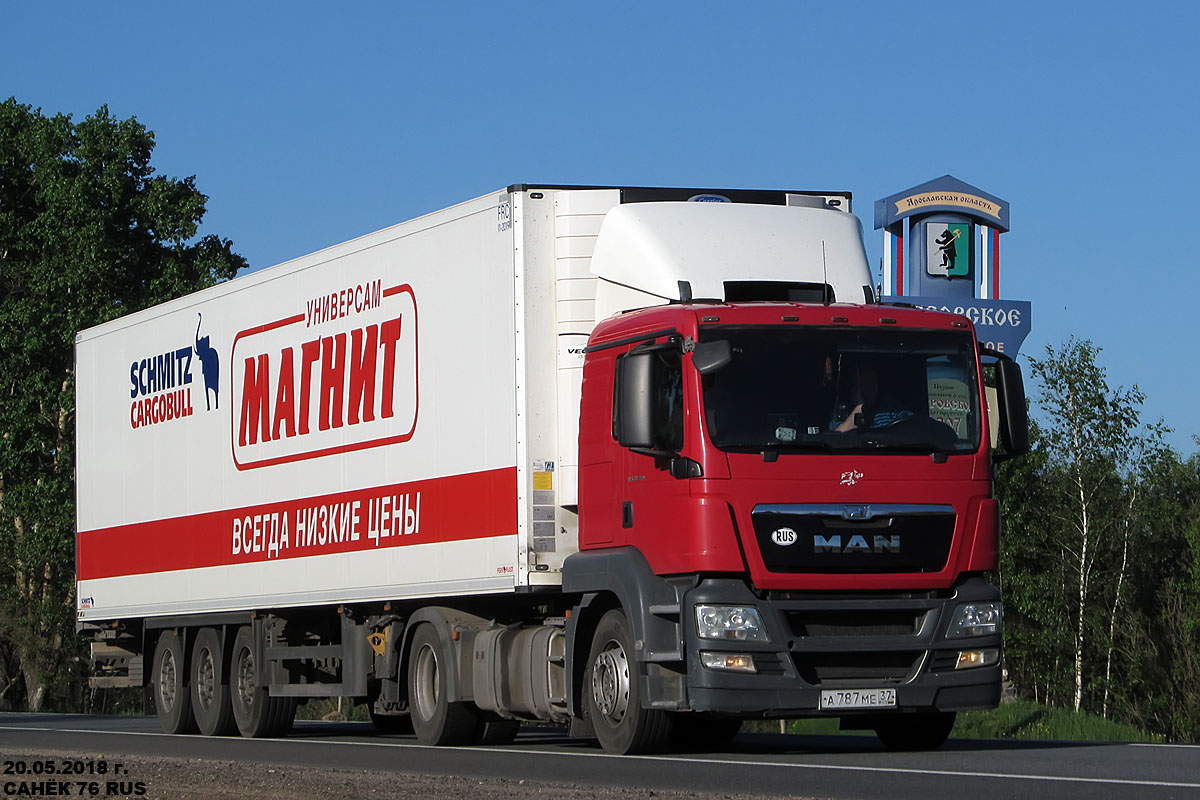 Ивановская область, № А 787 МЕ 37 — MAN TGS 18.360