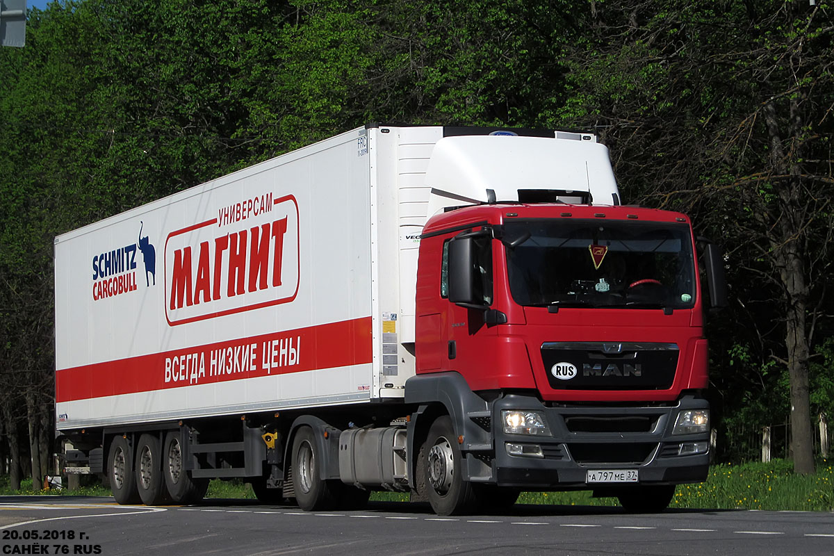 Ивановская область, № А 797 МЕ 37 — MAN TGS 18.360