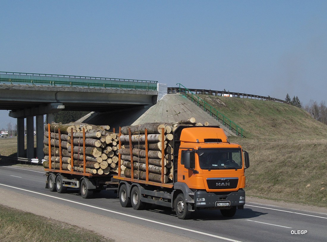 Гродненская область, № АІ 8299-4 — MAN TGS 33.440