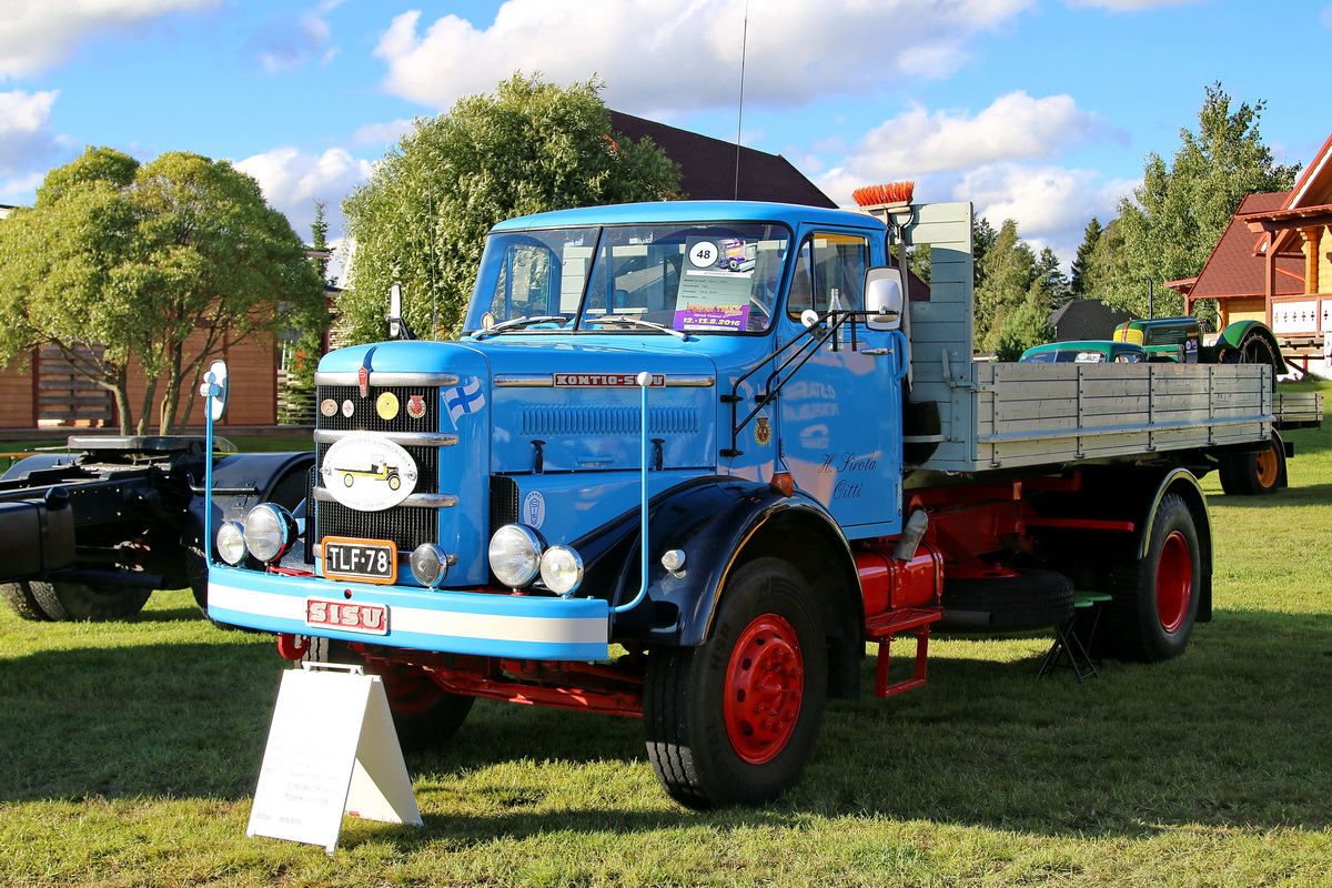 Финляндия, № TLF-78 — Sisu (общая модель); Финляндия — Power Truck Show 2016